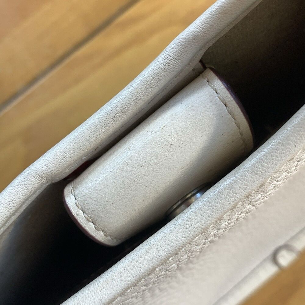 COACH Ergo Bag in Coachtopia Leather Cloud White CK112 - Picture 10 of 16